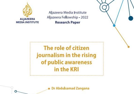 The Role of Citizen journalism in the rising of public awareness in the KRI