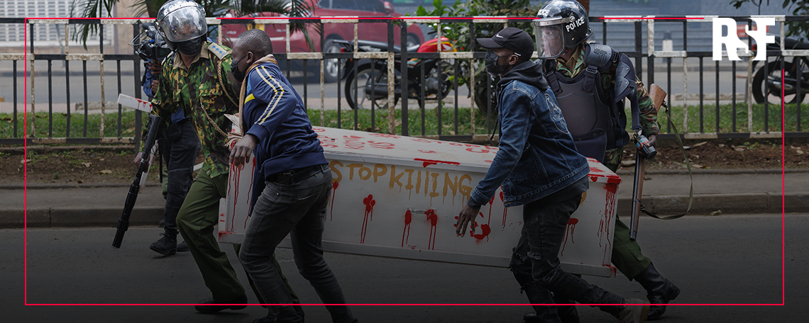 Kenyan Police Accused of Widespread Violence and Impunity as RSF Demands Justice for Targeted Journalists