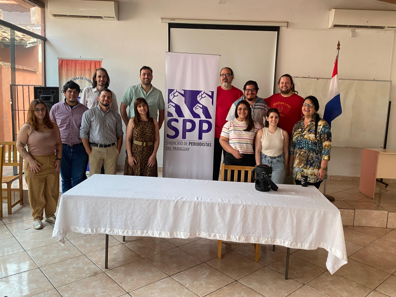 Paraguayan Journalists’ Union Launches Training to Strengthen Labor Rights and Union Action