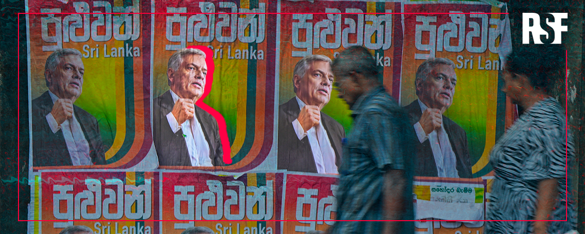 RSF Warns of Rising Press Freedom Threats Ahead of Sri Lanka’s Presidential Election