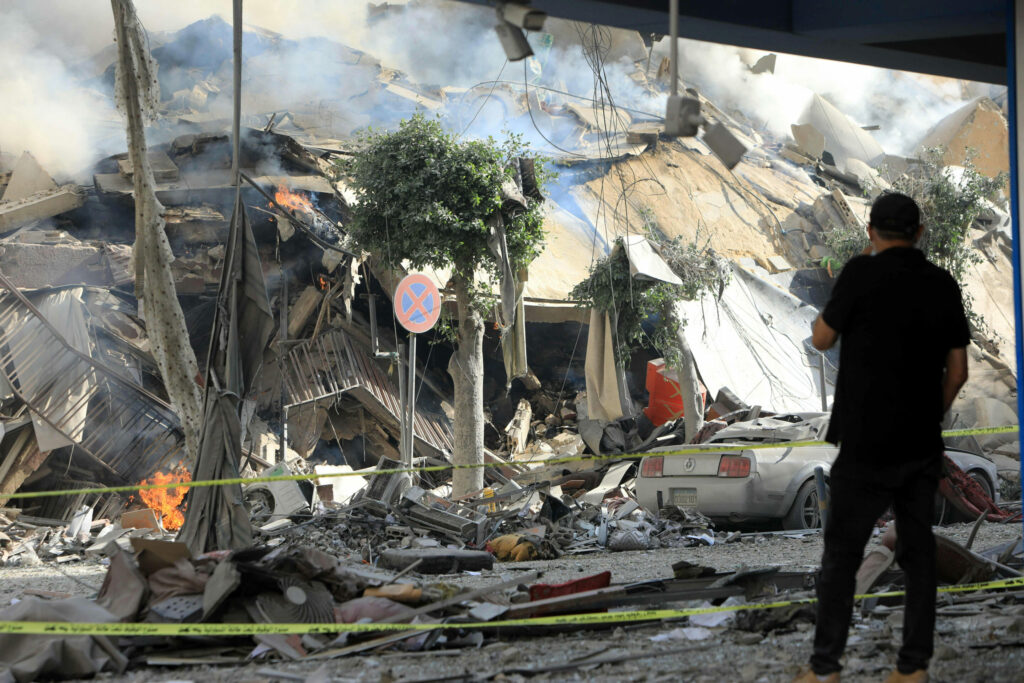 Two Belgian Journalists Wounded While Covering Beirut Airstrikes