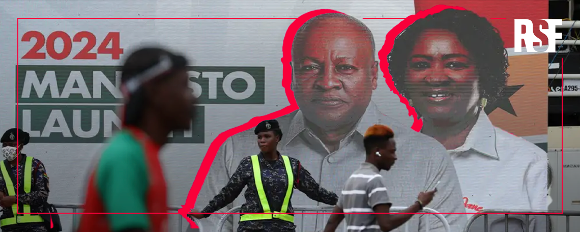 RSF Urges Ghana to Uphold Press Freedom During 2024 Elections