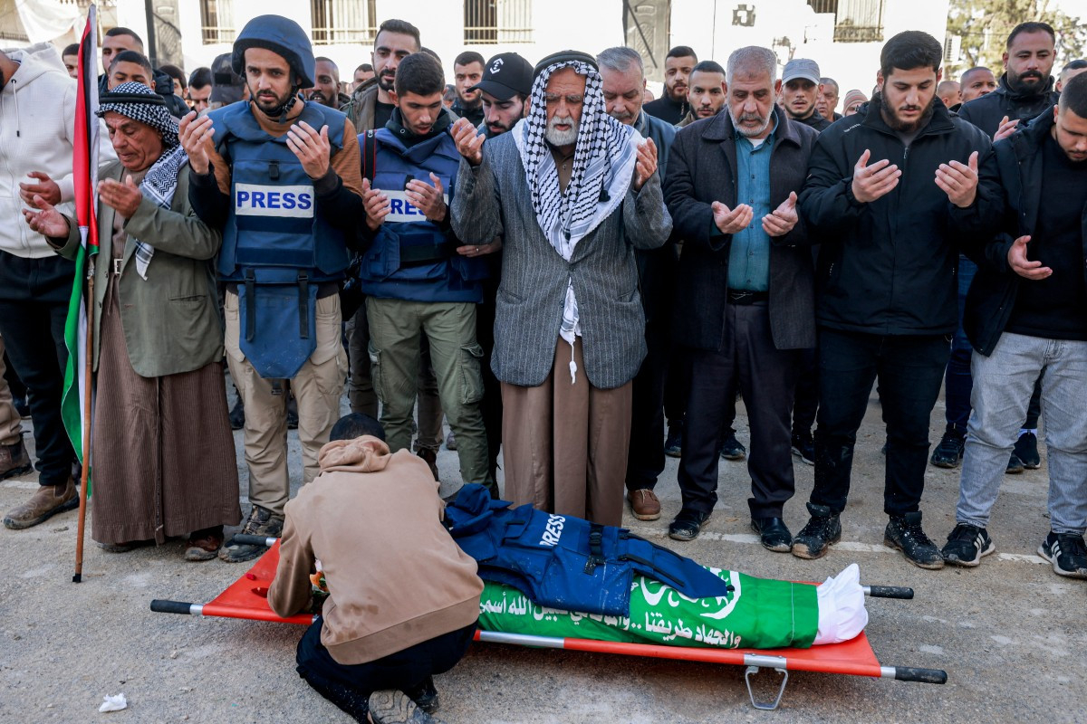 Nearly 200 Journalists Killed in Gaza in 2024, ICC Action Urged
