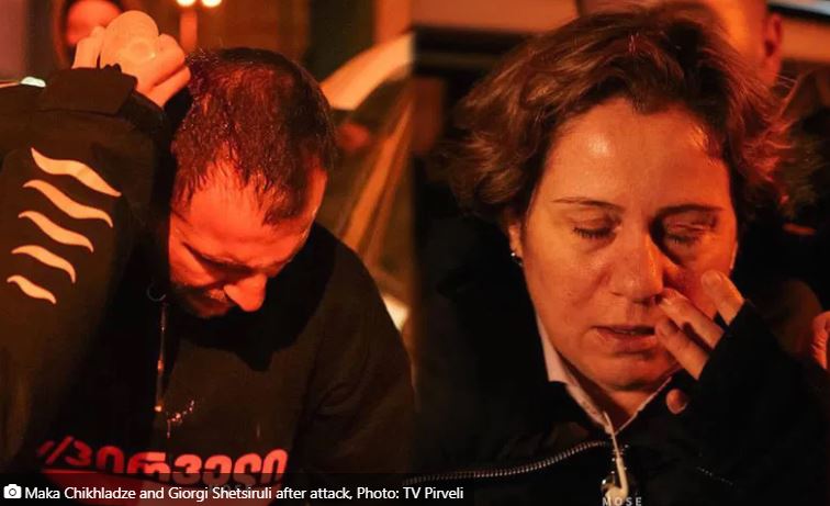 Georgian Journalists Caught in Protest Turmoil