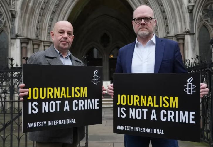 Belfast Journalists Win Landmark Case Against Unlawful Police Surveillance
