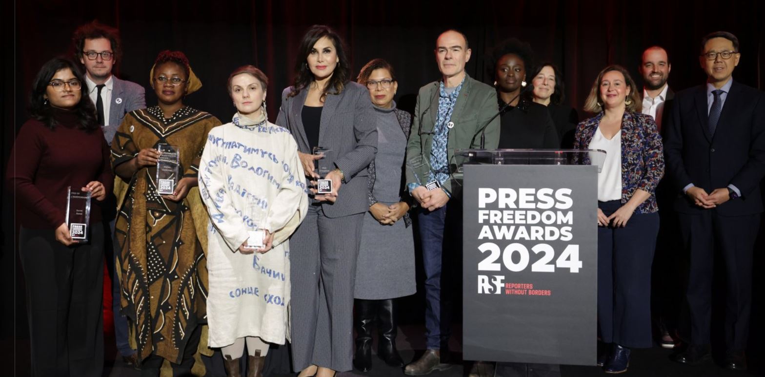 RSF Press Freedom Awards: the 2024 laureates