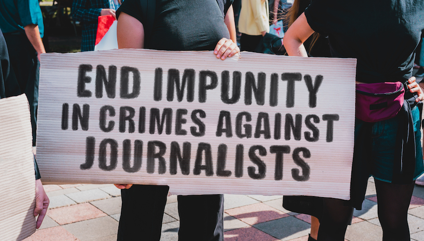 International Day to End Impunity for Crimes Against Journalists – 2 November