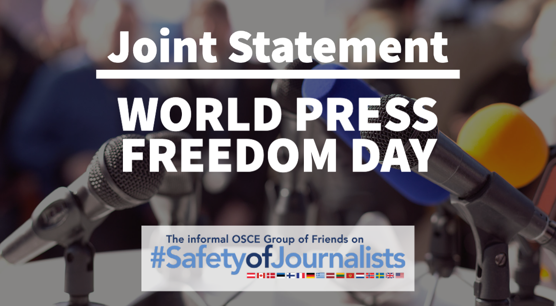 OSCE States Reaffirm Press Freedom and Journalist Safety as Pillars of Security