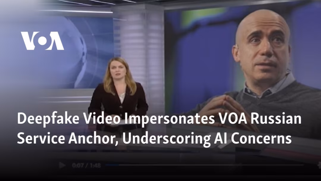 VOA Journalist Targeted by Deepfake Campaign in Alarming Press Freedom Threat