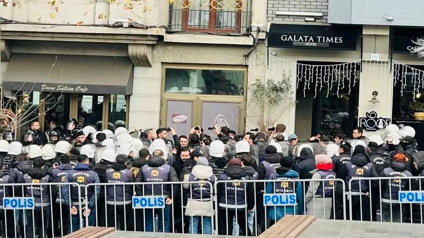 Court releases 7 journalists arrested for protesting colleagues’ deaths in Turkish drone strike