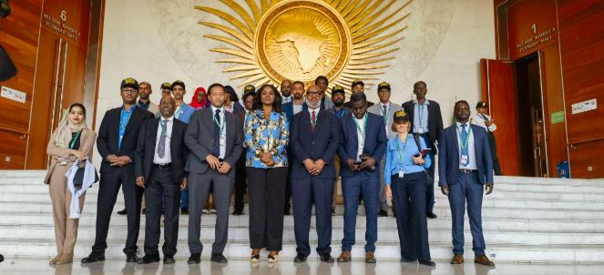 Journalists solidarity at Addis Ababa