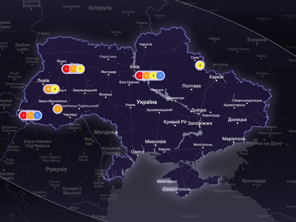 Interactive Map Launched to Track Online Attacks Against Women Journalists in Ukraine