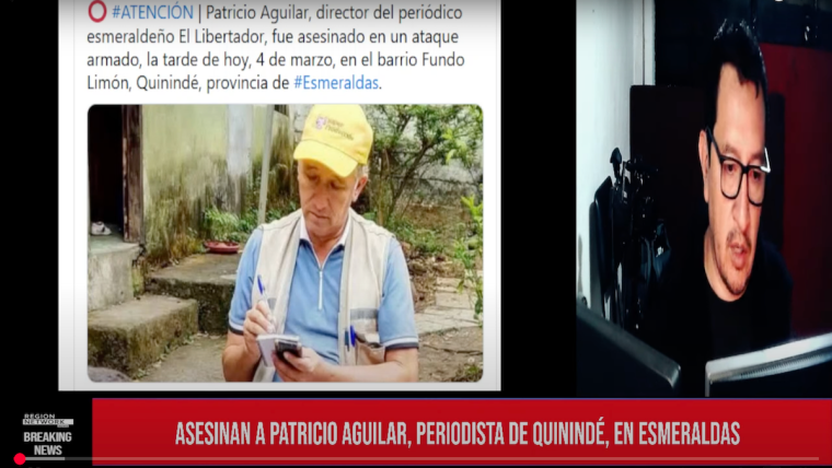 Ecuadorian Journalist Patricio Aguilar Shot Dead Amid Rising Media Violence