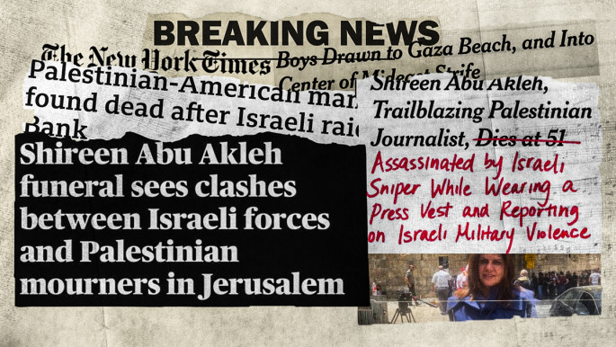 Western Media Under Fire for Failing Palestinian Journalists and Stories