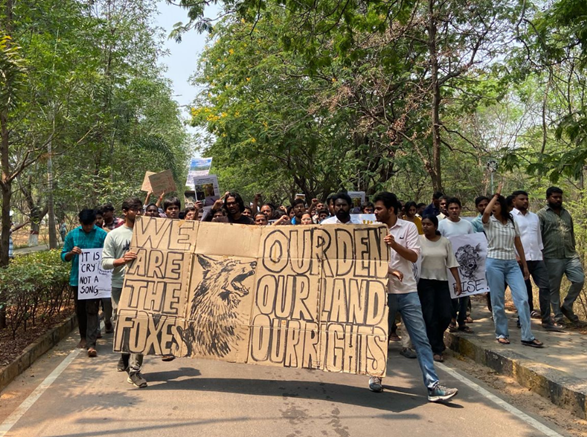 Journalist Detained Amid Environmental Protests at Hyderabad University