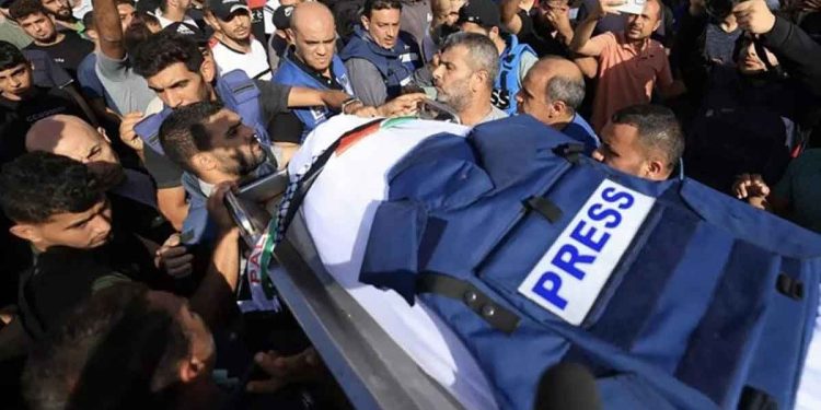 Journalist Burned Alive in Gaza Airstrike as Death Toll Among Press Reaches 211