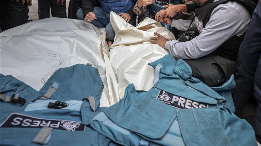 Palestinian Journalists Syndicate Condemns Targeted Killings of Media Workers
