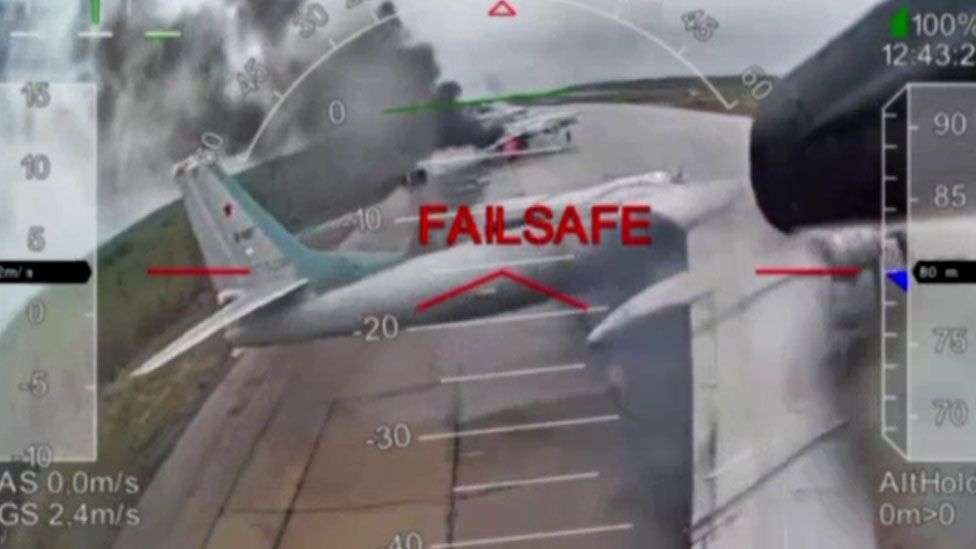 Ukraine Strikes Deep into Russia with Massive Drone Assault on Airbases