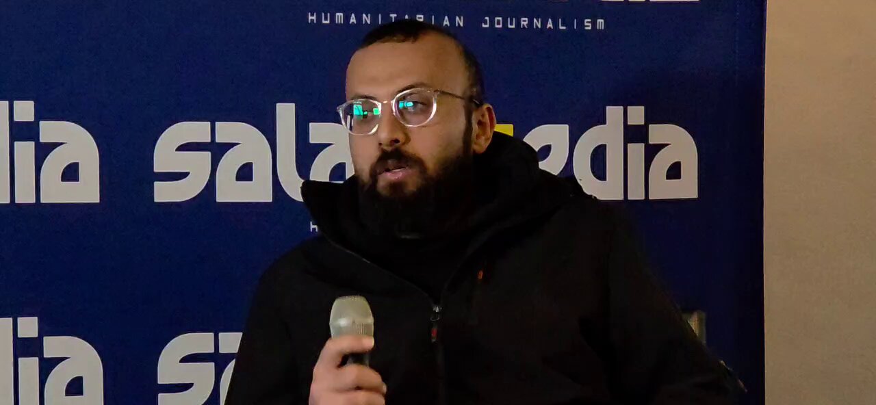 Palestinian Journalist Belal Khaled Shares the Brutal Realities of Gaza War