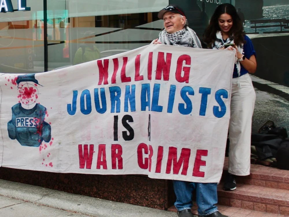 Canadian Journalists Unite to Defend Palestinian Press