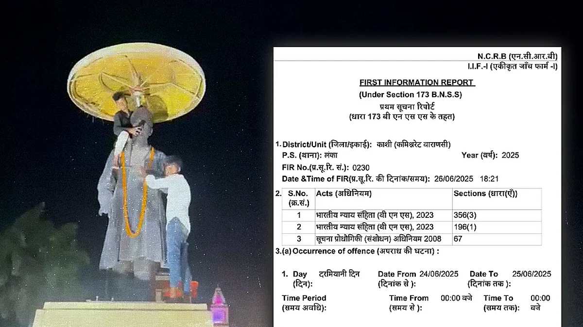 Statue, Surveillance, and Suppression: Varanasi Journalists Face FIRs Over Viral Video