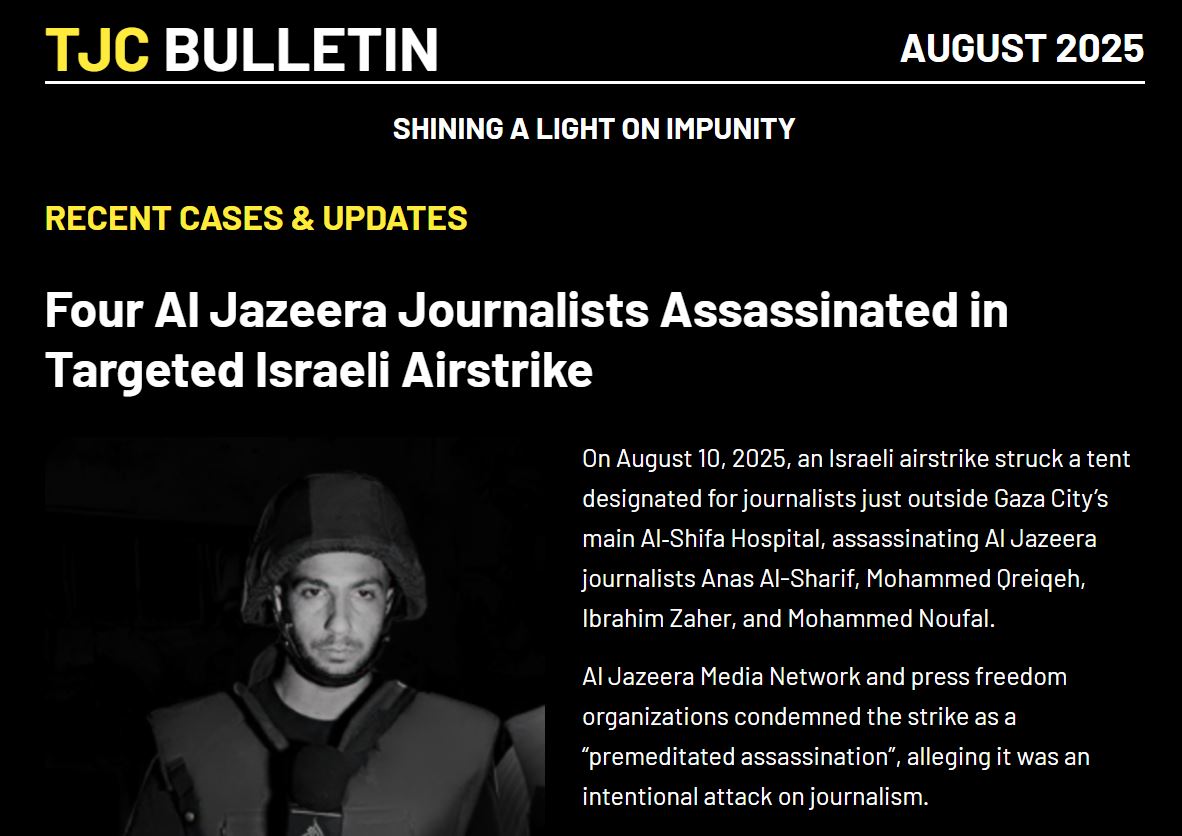 TJC Bulletin August 2025