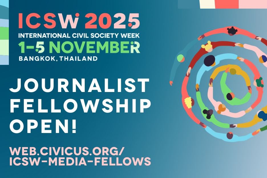 International Civil Society Week Journalist Fellowship 2025: Fully Funded Opportunity in Bangkok