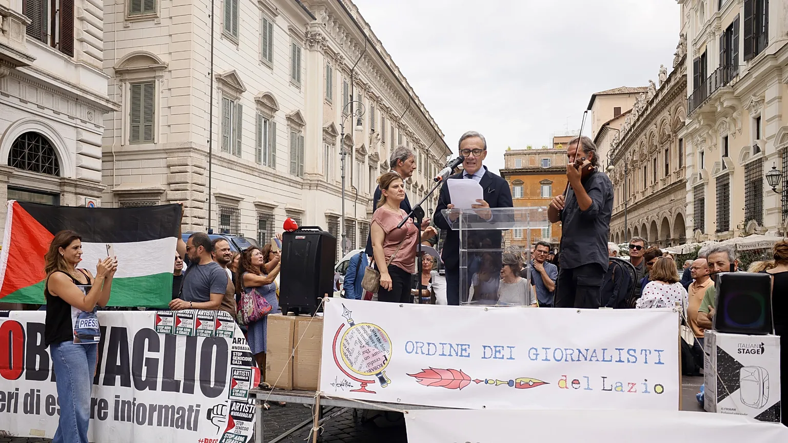 Italian Journalists Honour Colleagues Killed in Gaza Conflict