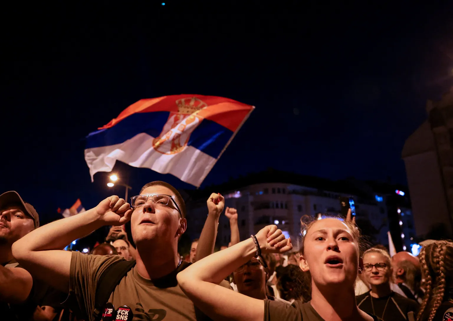 Serbian Police Escalate Attacks on Journalists During Anti-Government Protests