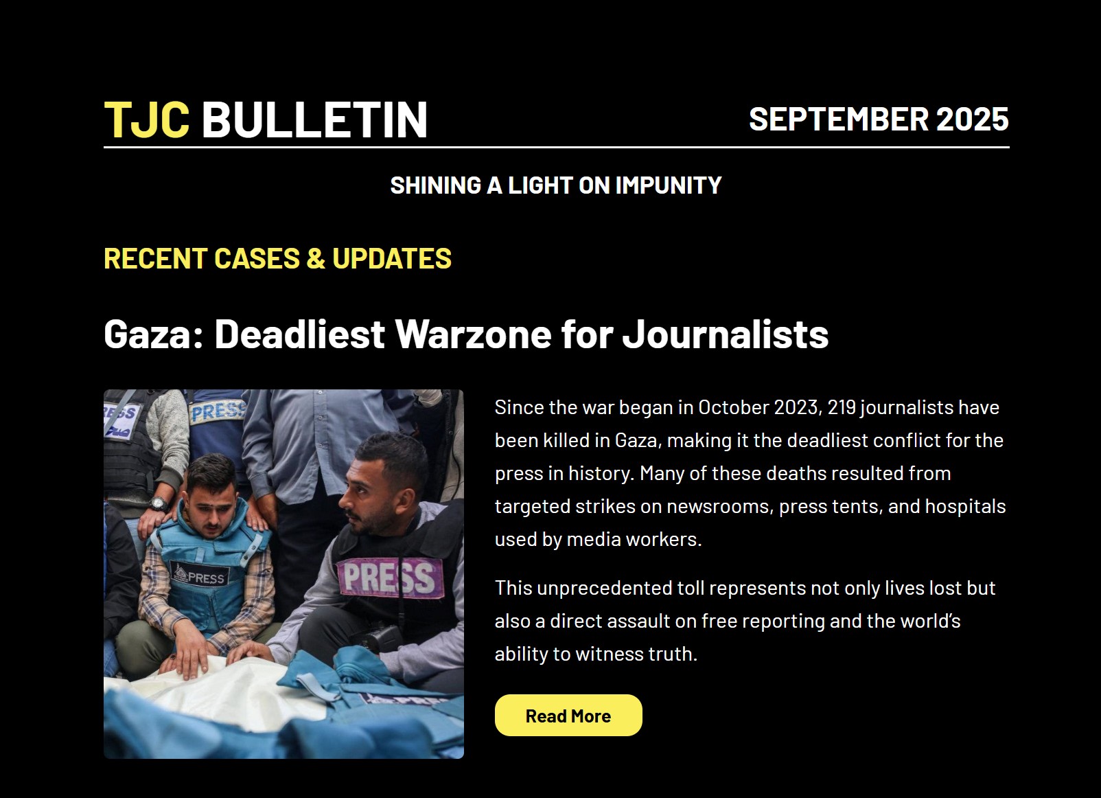 TJC Bulletin September 2025