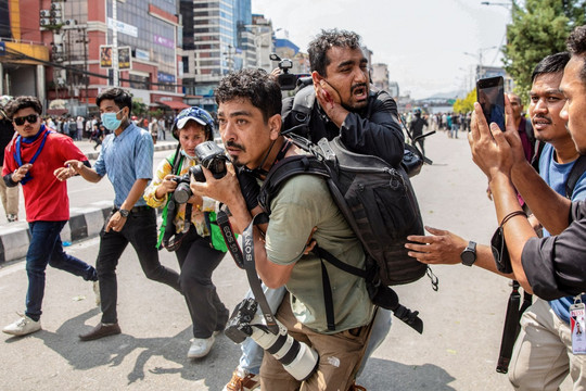 Four Journalists Injured as Protests Over Social Media Ban Turn Deadly in Nepal