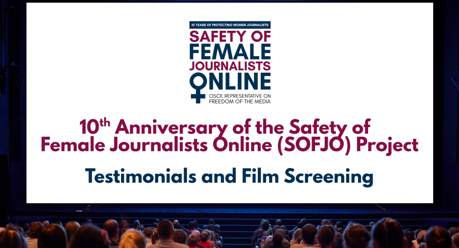 10th Anniversary of the SOFJO Project: Testimonials & Film Screening