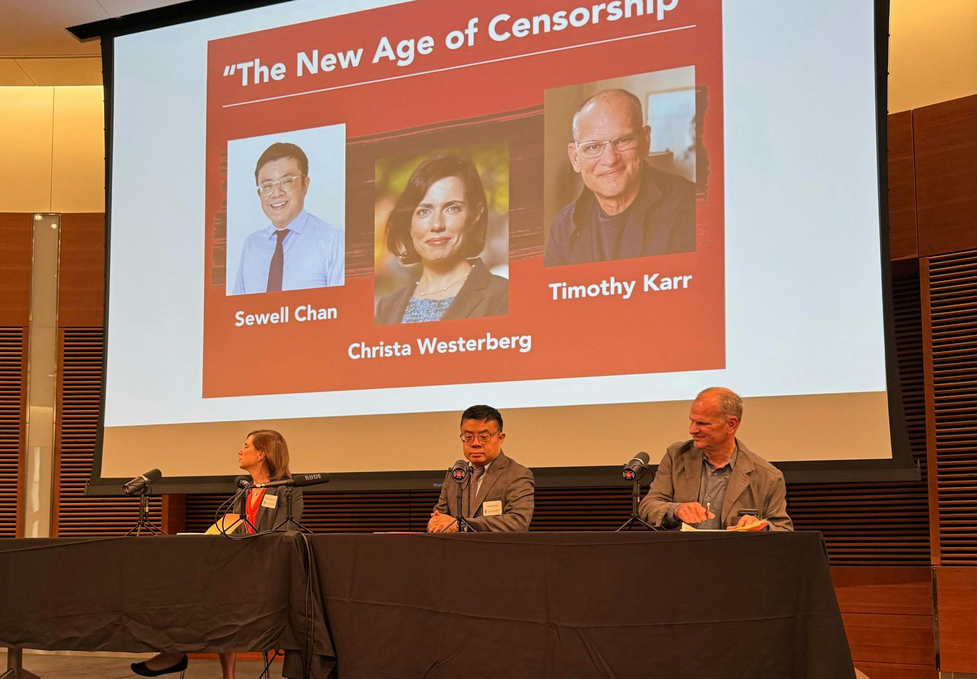 Experts Confront Modern Censorship at Journalism Ethics Conference