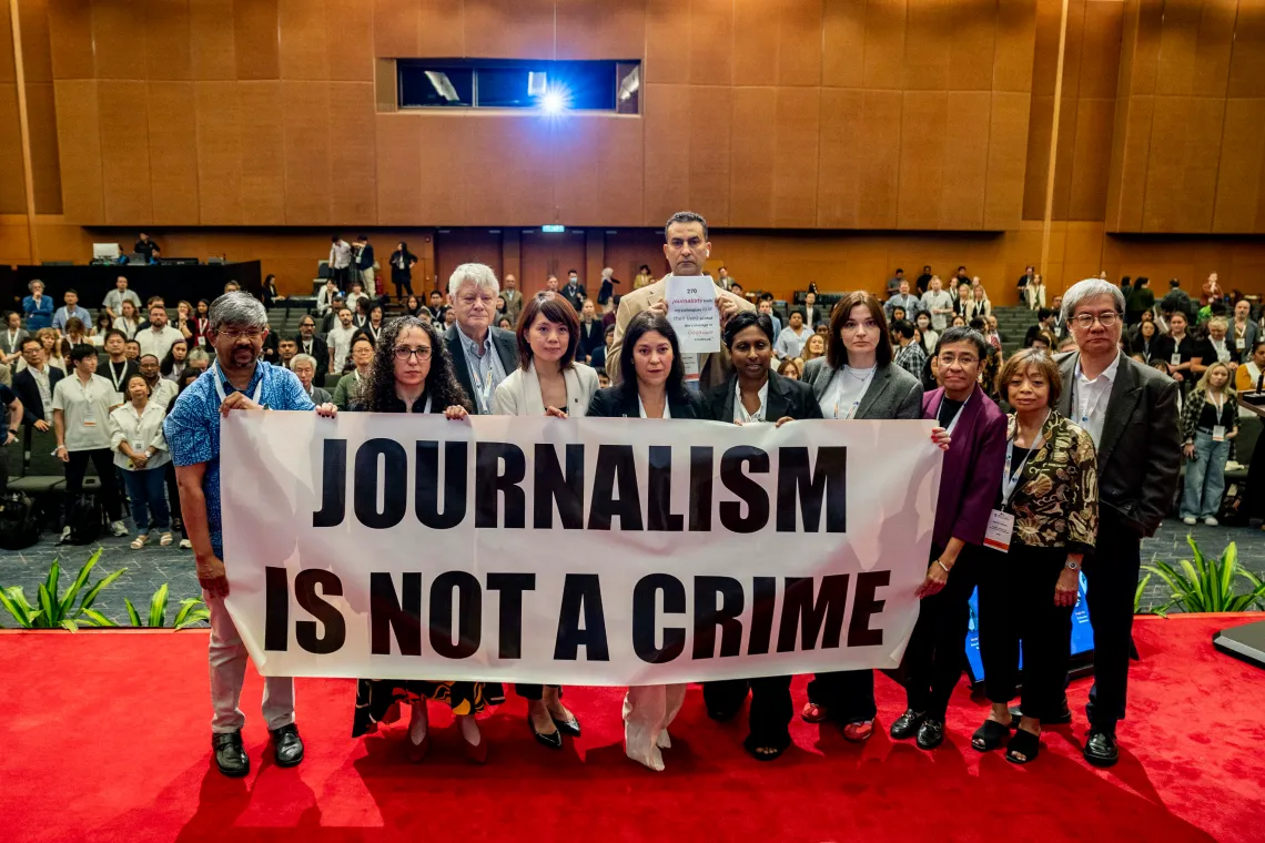 Solidarity Mobilised at Kuala Lumpur Journalism Conference