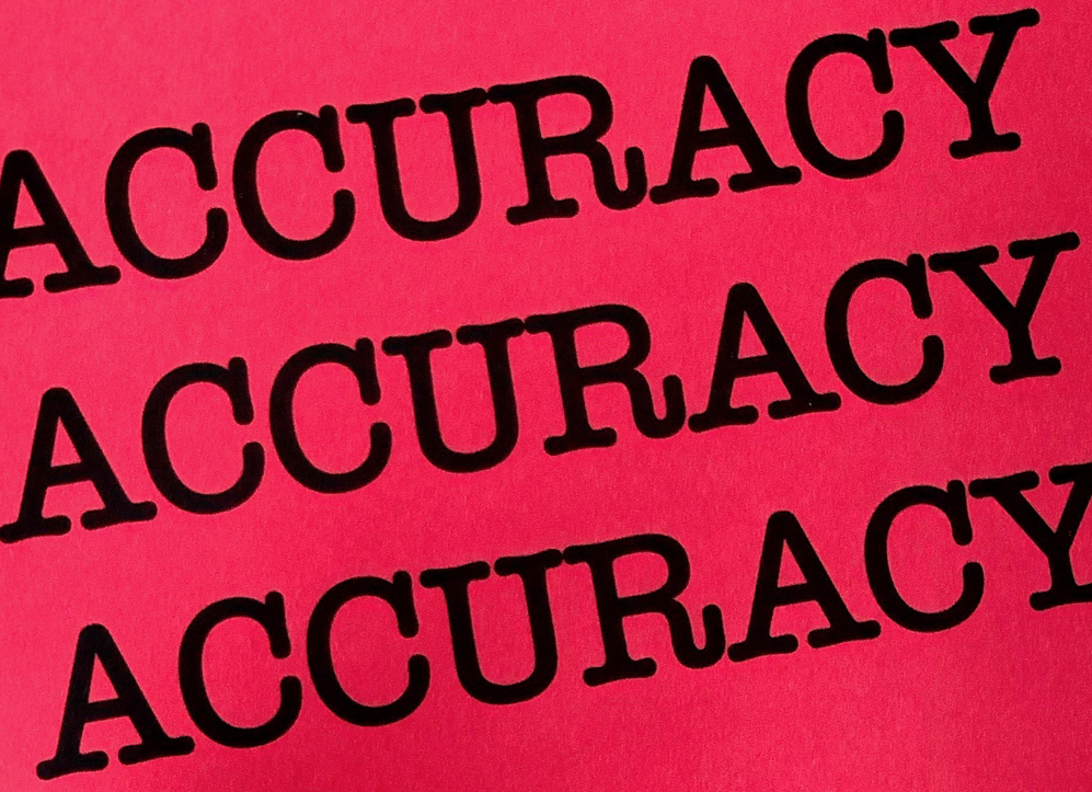 Accuracy Must Outpace Speed in Modern Journalism