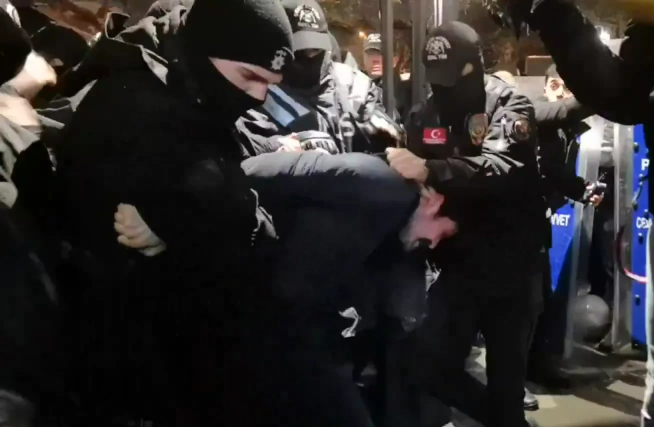 French Journalist Raphael Boukandoura Detained During Istanbul Protest Over Syrian Offensive