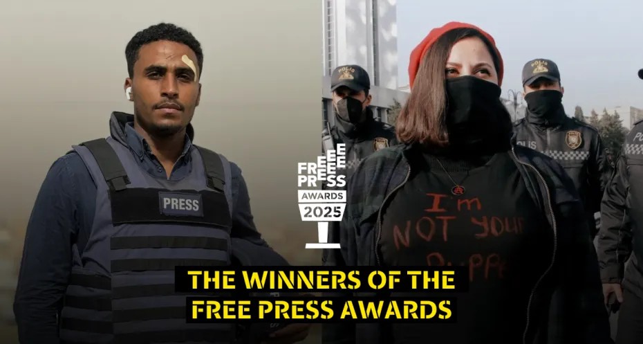 Sudanese War Reporter and Azerbaijani Journalist Honoured at Free Press Awards 2025