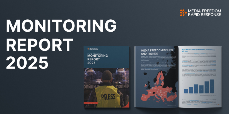 European Press Freedom Monitoring Report 2025: Scope, Trends, and Risks