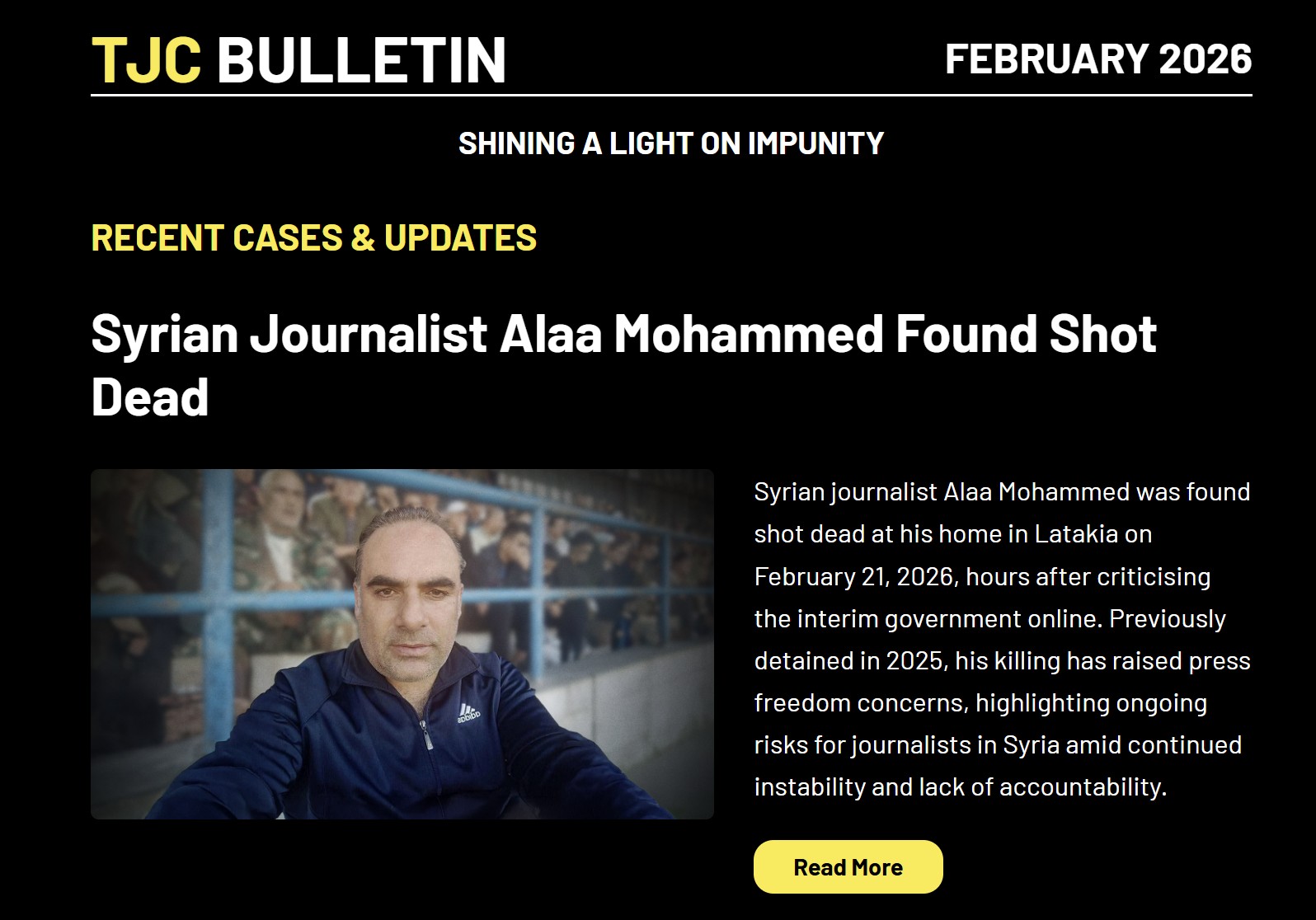 TJC Bulletin February 2026